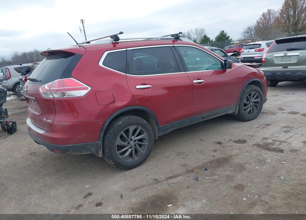 2016 NISSAN ROGUE SL VIN: 5N1AT2MV9GC799939