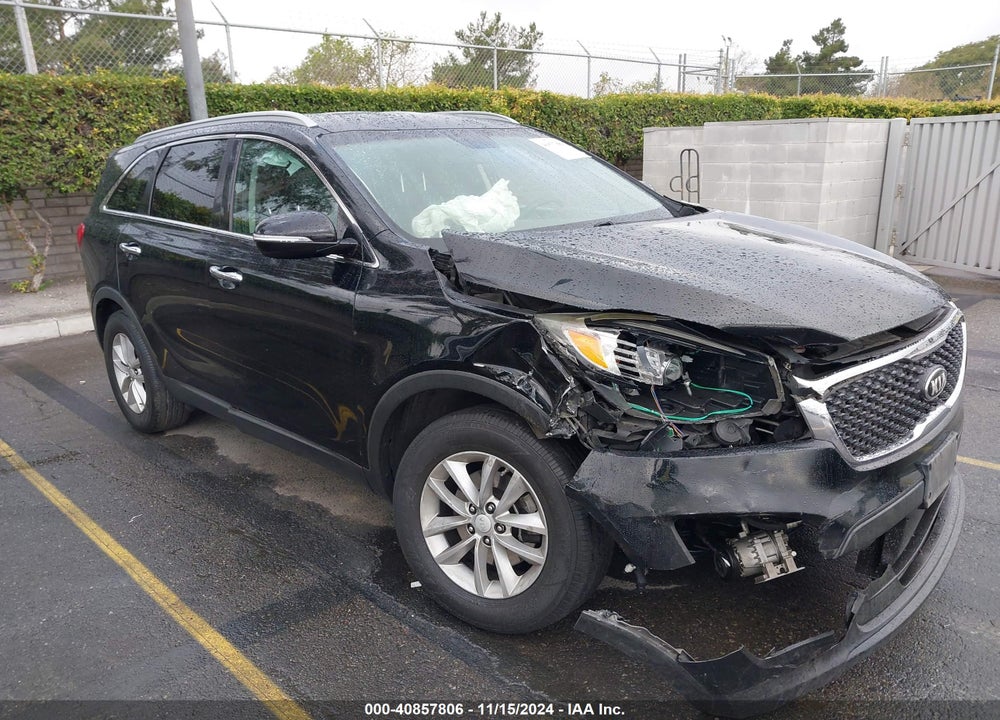 2016 KIA SORENTO 2.4L LX VIN: 5XYPG4A33GG037252
