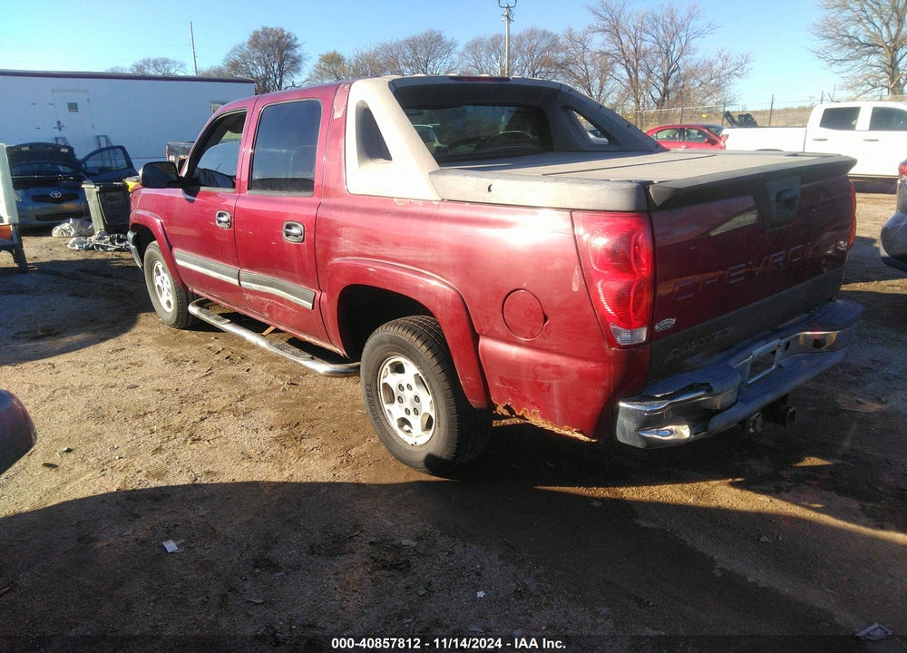 2005 CHEVROLET AVALANCHE 1500 LS VIN: 3GNEC12Z55G280572