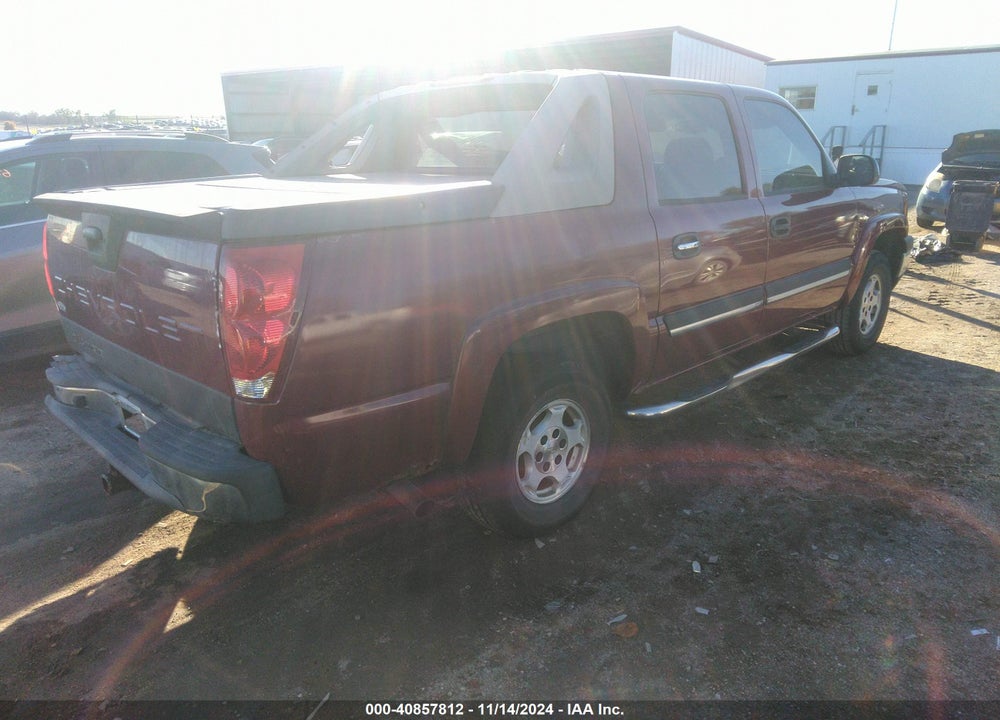 2005 CHEVROLET AVALANCHE 1500 LS VIN: 3GNEC12Z55G280572