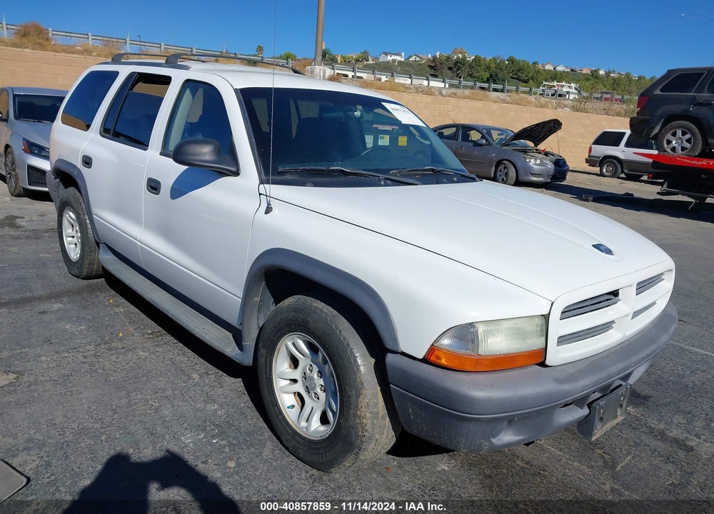 2003 DODGE DURANGO SPORT/SXT VIN: 1D4HR38N63F613559