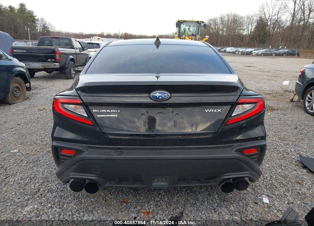 2022 SUBARU WRX VIN: JF1VBAA69N9012312