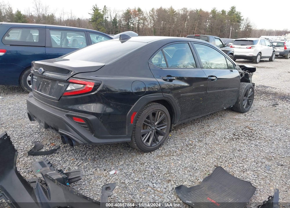 2022 SUBARU WRX VIN: JF1VBAA69N9012312