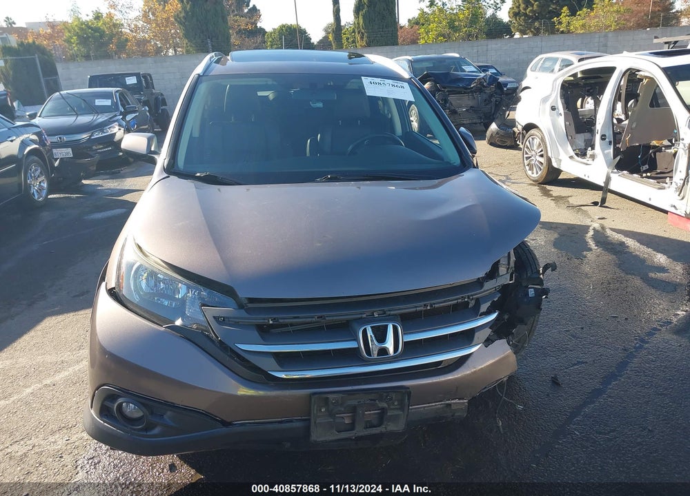 2013 HONDA CR-V EX-L VIN: 5J6RM3H70DL014686