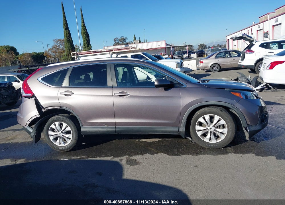 2013 HONDA CR-V EX-L VIN: 5J6RM3H70DL014686