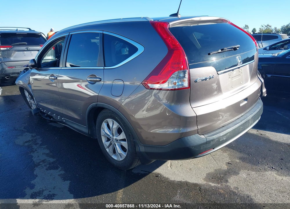 2013 HONDA CR-V EX-L VIN: 5J6RM3H70DL014686