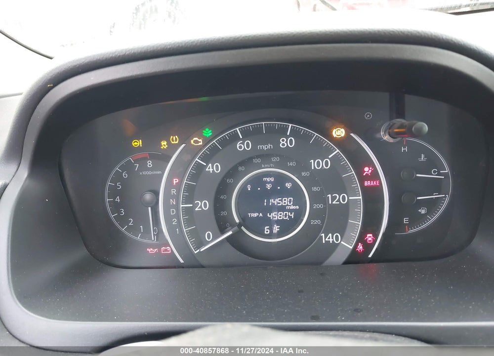 2013 HONDA CR-V EX-L VIN: 5J6RM3H70DL014686