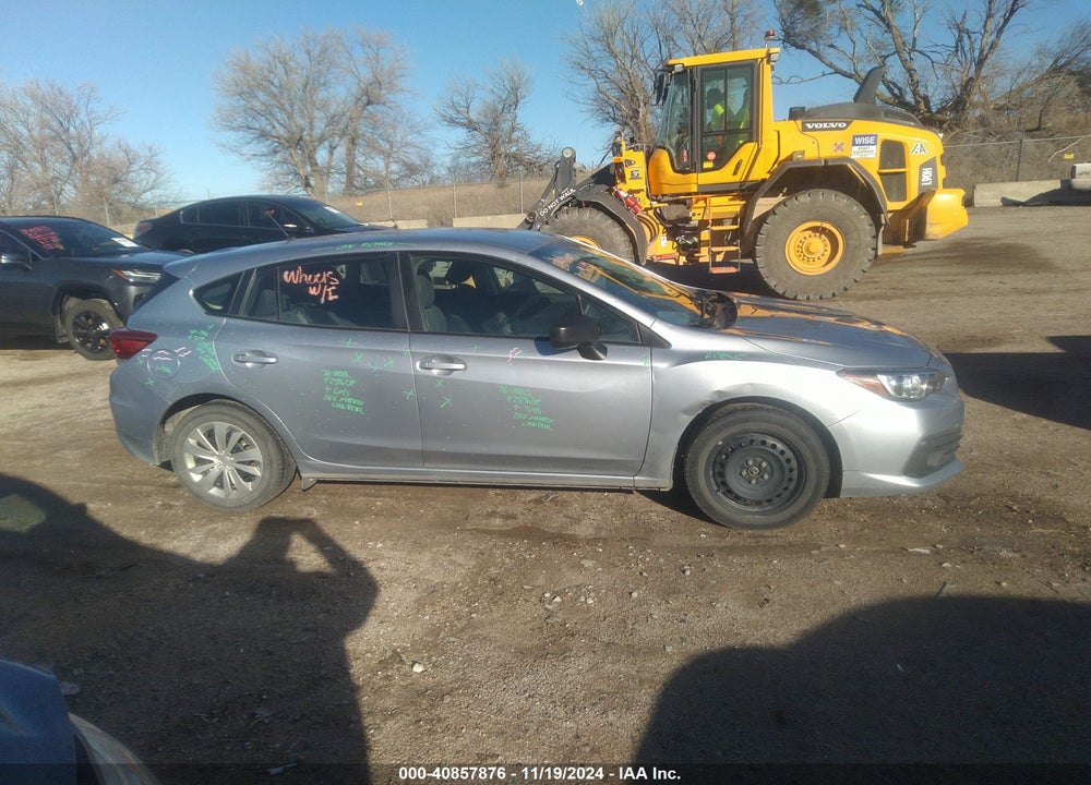 2022 SUBARU IMPREZA BASE 5-DOOR VIN: 4S3GTAB62N3718085