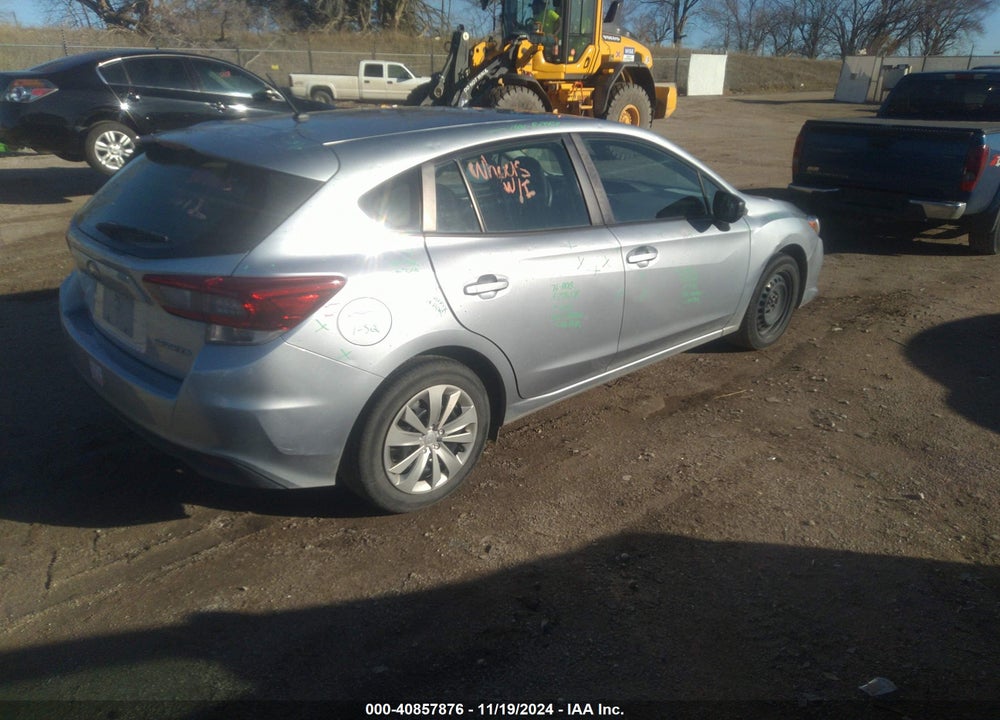 2022 SUBARU IMPREZA BASE 5-DOOR VIN: 4S3GTAB62N3718085