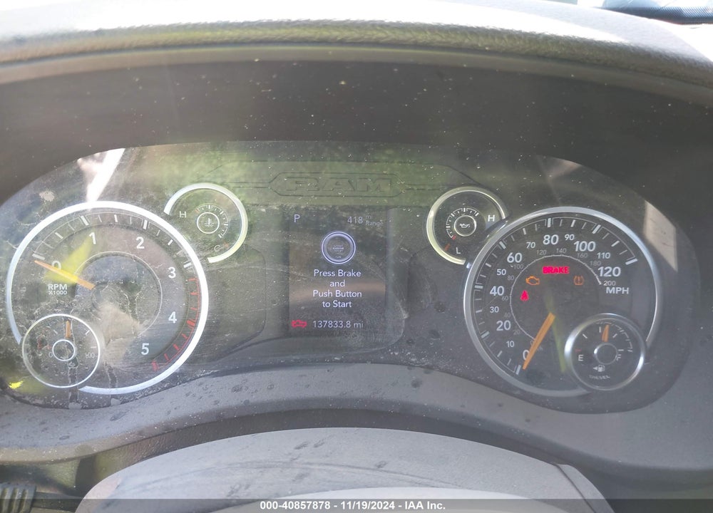 2022 RAM 2500 TRADESMAN 4X4 8' BOX VIN: 3C6UR5HL6NG130913