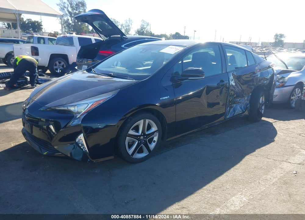 2017 TOYOTA PRIUS THREE TOURING VIN: JTDKARFU5H3054165