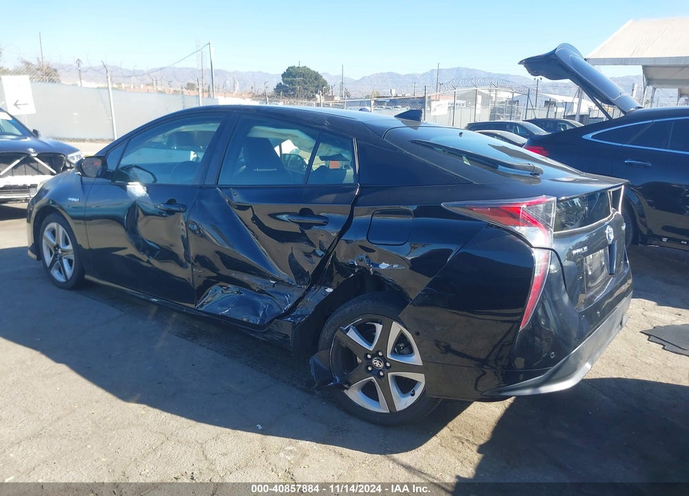 2017 TOYOTA PRIUS THREE TOURING VIN: JTDKARFU5H3054165
