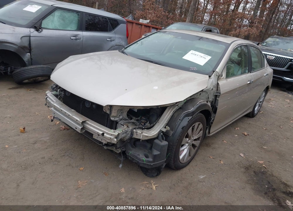 2013 HONDA ACCORD EX-L VIN: 1HGCR2F85DA076570