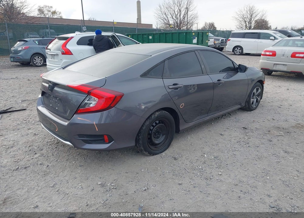 2020 HONDA CIVIC LX VIN: 2HGFC2F60LH507510