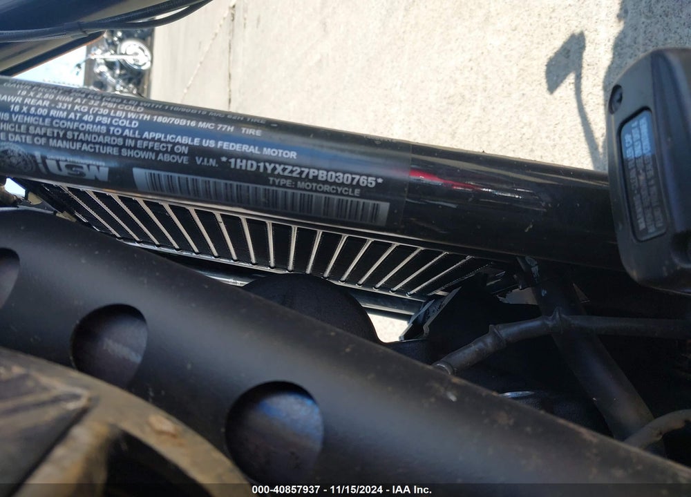 2023 HARLEY-DAVIDSON FXLRST VIN: 1HD1YXZ27PB030765