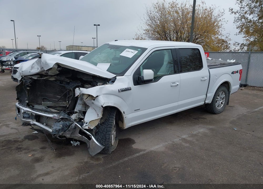 2017 FORD F-150 LARIAT VIN: 1FTEW1EP6HKD32346