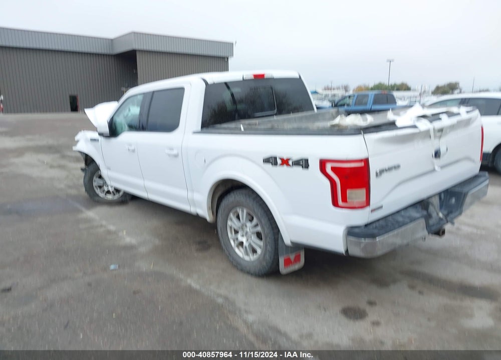 2017 FORD F-150 LARIAT VIN: 1FTEW1EP6HKD32346