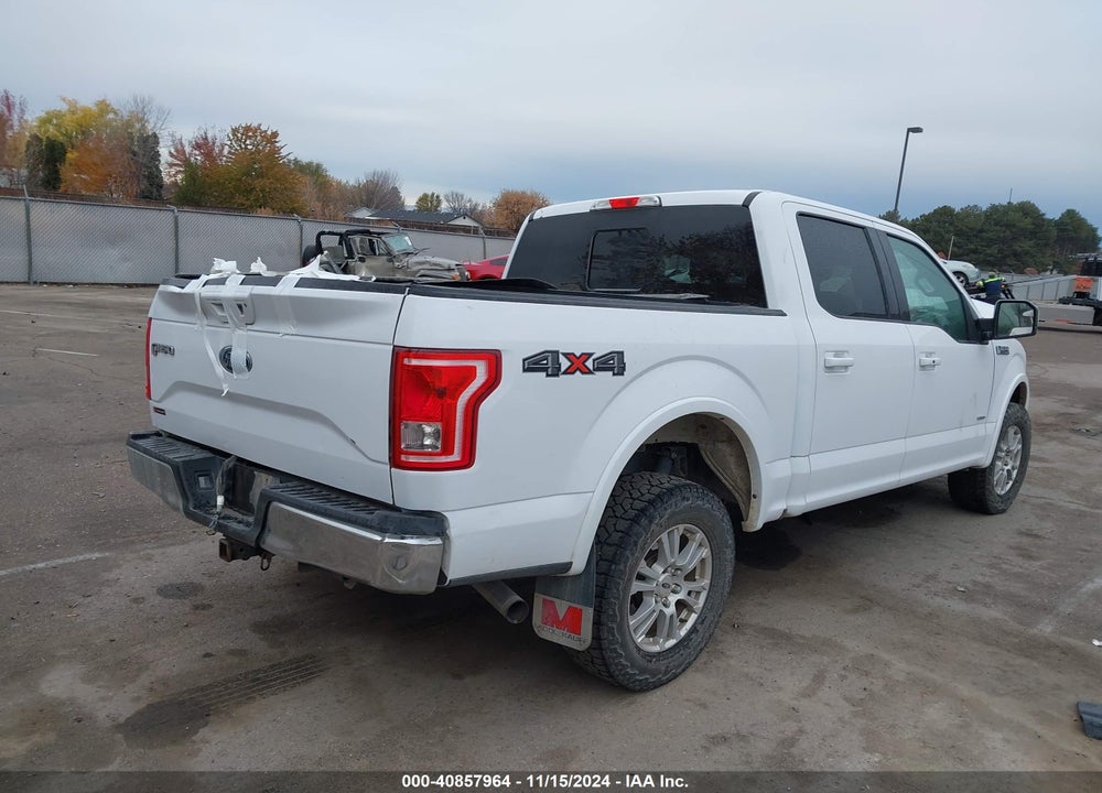 2017 FORD F-150 LARIAT VIN: 1FTEW1EP6HKD32346