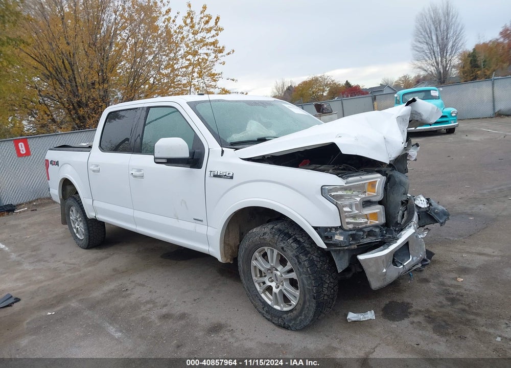 2017 FORD F-150 LARIAT VIN: 1FTEW1EP6HKD32346