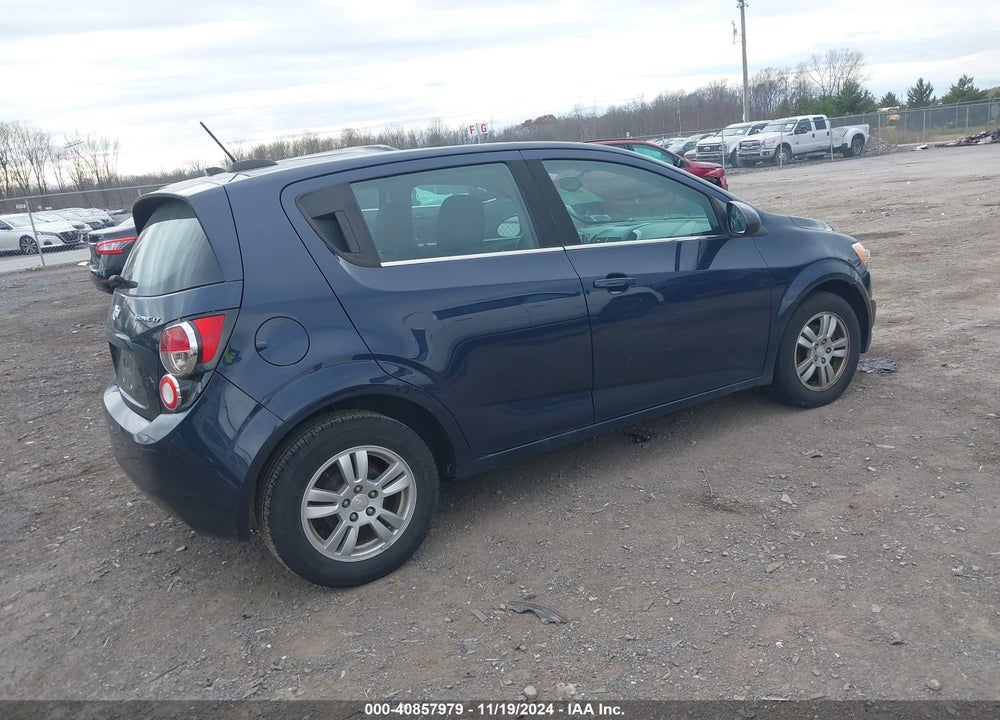 2015 CHEVROLET SONIC LT AUTO VIN: 1G1JC6SH3F4175256