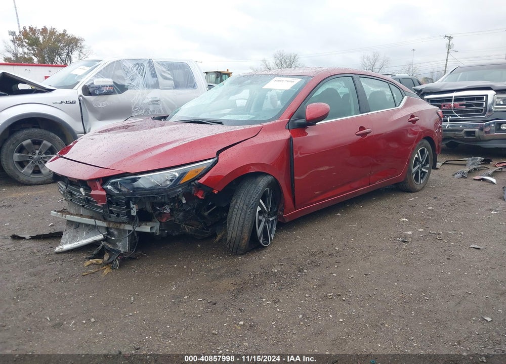 2024 NISSAN SENTRA SV XTRONIC CVT VIN: 3N1AB8CV4RY242011