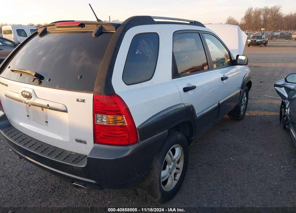 2007 KIA SPORTAGE LX V6 VIN: KNDJE723177335906