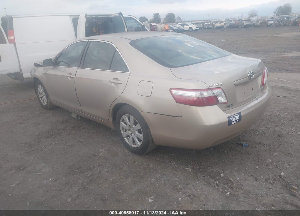 2007 TOYOTA CAMRY HYBRID VIN: 4T1BB46K37U009793
