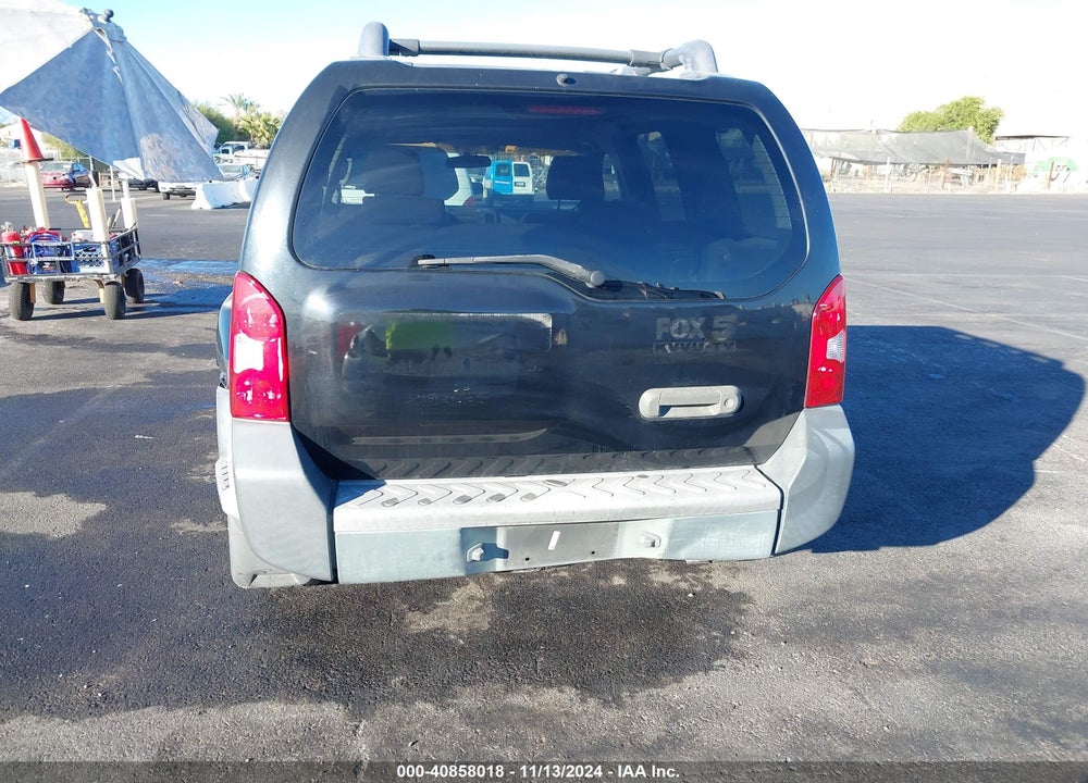 2006 NISSAN XTERRA X VIN: 5N1AN08U96C536395