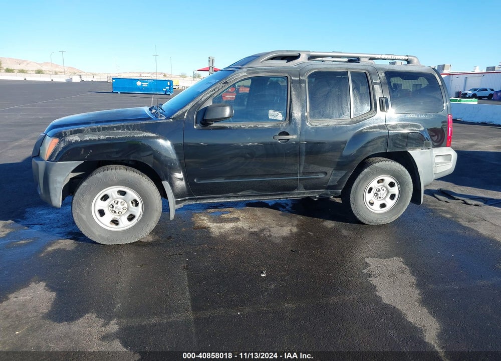 2006 NISSAN XTERRA X VIN: 5N1AN08U96C536395