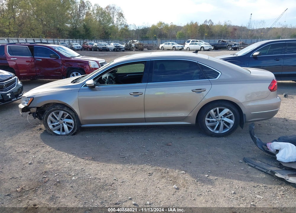 2018 VOLKSWAGEN PASSAT 2.0T SE VIN: 1VWBA7A36JC001299