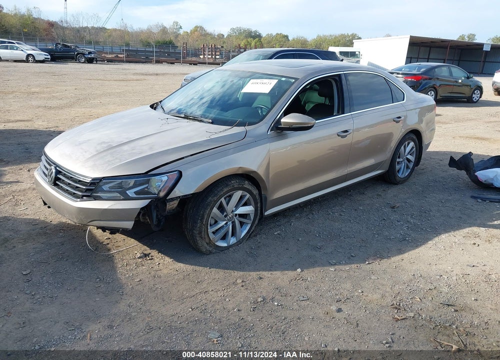 2018 VOLKSWAGEN PASSAT 2.0T SE VIN: 1VWBA7A36JC001299