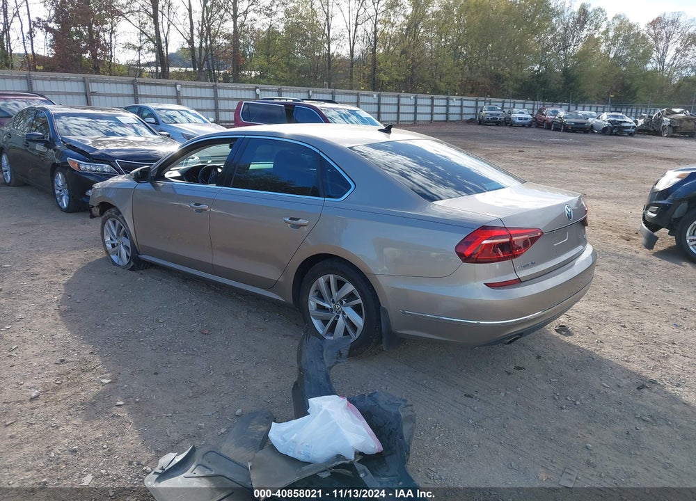 2018 VOLKSWAGEN PASSAT 2.0T SE VIN: 1VWBA7A36JC001299