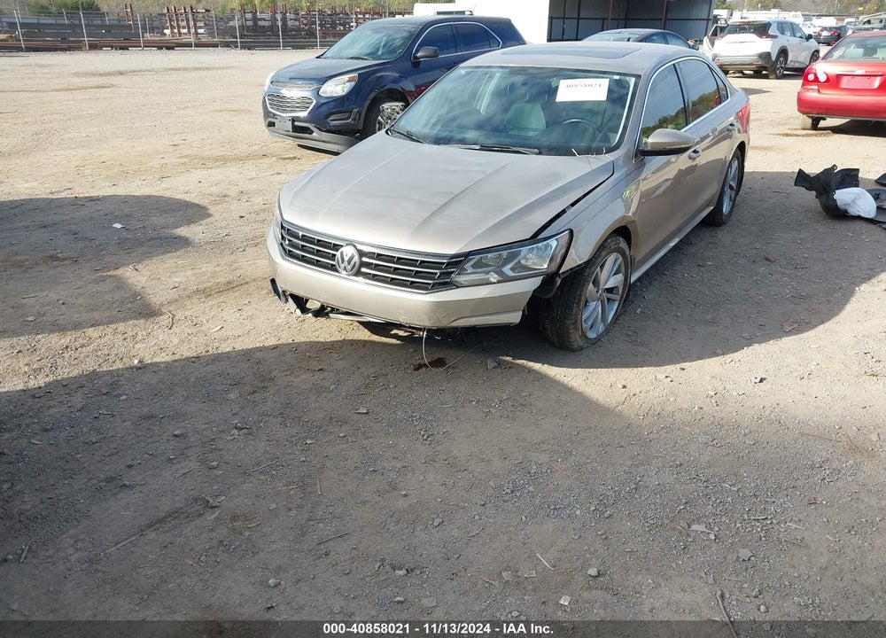 2018 VOLKSWAGEN PASSAT 2.0T SE VIN: 1VWBA7A36JC001299