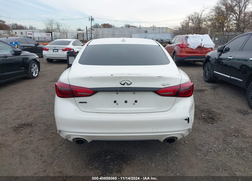 2019 INFINITI Q50 3.0T LUXE VIN: JN1EV7AR4KM558865