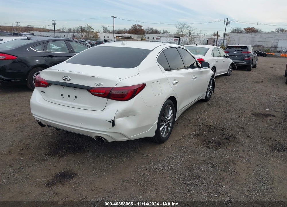 2019 INFINITI Q50 3.0T LUXE VIN: JN1EV7AR4KM558865