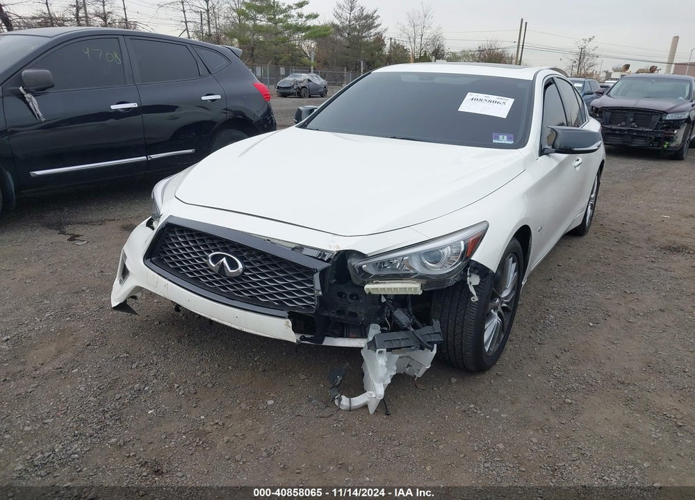 2019 INFINITI Q50 3.0T LUXE VIN: JN1EV7AR4KM558865