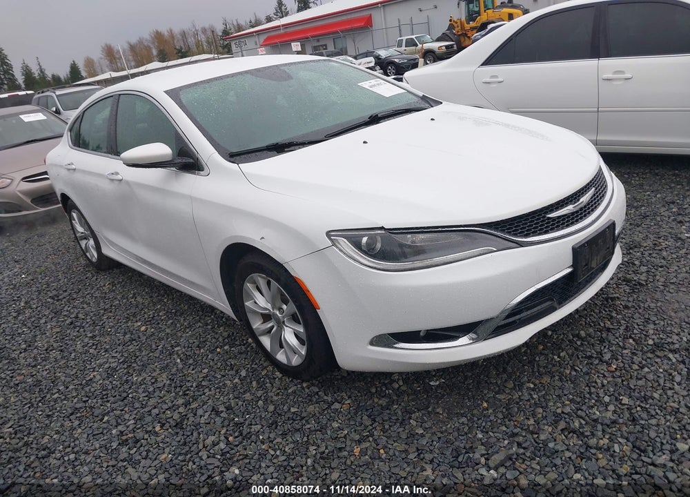 2015 CHRYSLER 200 C VIN: 1C3CCCCG9FN516937