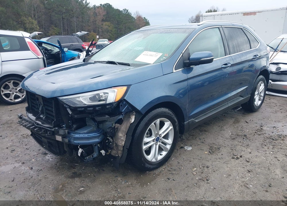 2019 FORD EDGE SEL VIN: 2FMPK3J92KBC63952