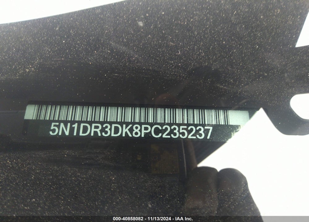 2023 NISSAN PATHFINDER PLATINUM 4WD VIN: 5N1DR3DK8PC235237