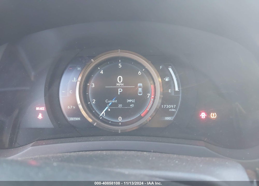2014 LEXUS IS 250 VIN: JTHBF1D26E5019623