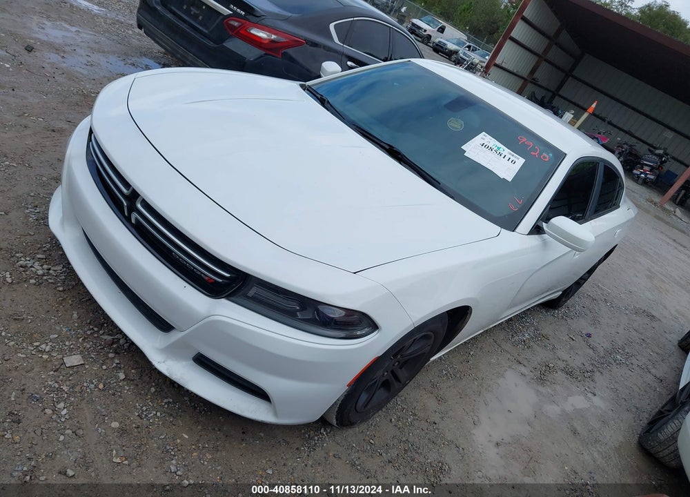2015 DODGE CHARGER SE VIN: 2C3CDXBG0FH768123