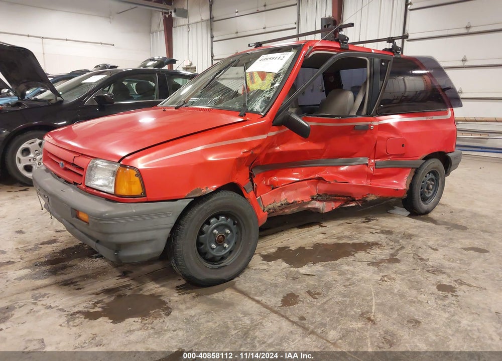 1989 FORD FESTIVA L VIN: KNJBT06H0K6150832