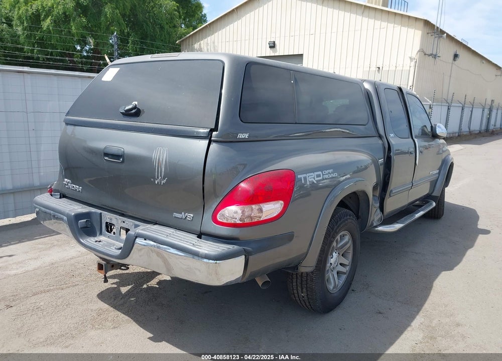 2006 TOYOTA TUNDRA SR5 V8 VIN: 5TBRT34196S477236