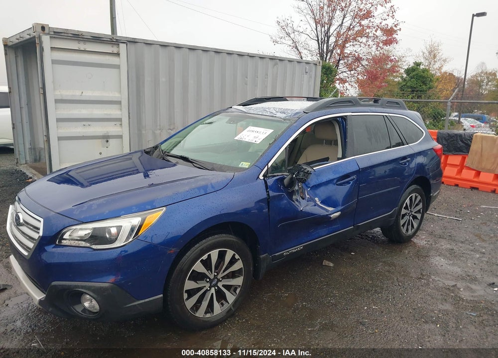 2016 SUBARU OUTBACK 2.5I LIMITED VIN: 4S4BSANC3G3259002