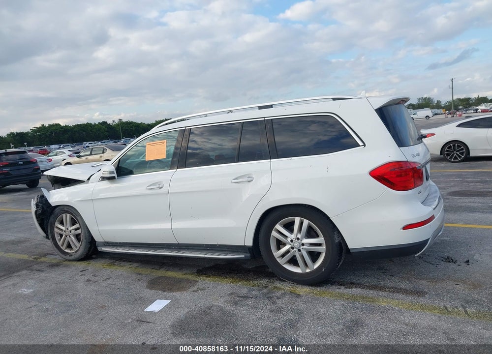 2016 MERCEDES-BENZ GL 450 4MATIC VIN: 4JGDF6EE1GA672205