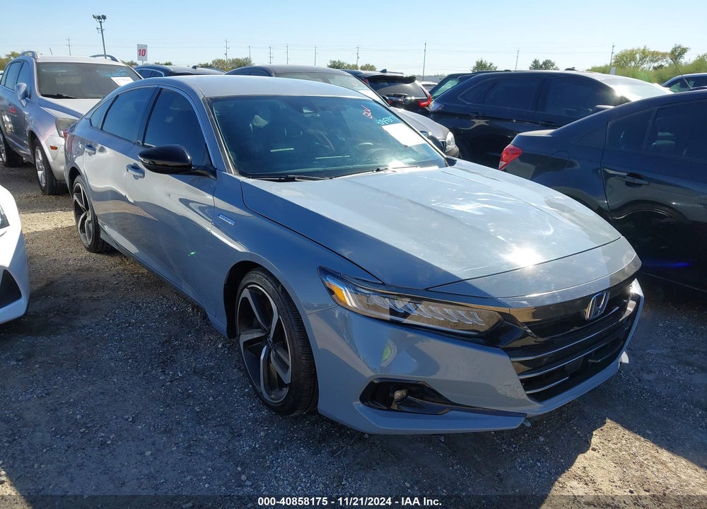 2022 HONDA ACCORD HYBRID SPORT VIN: 1HGCV3F27NA006700