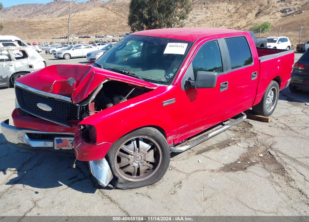 2007 FORD F-150 LARIAT/XLT VIN: 1FTPW12547KD17256