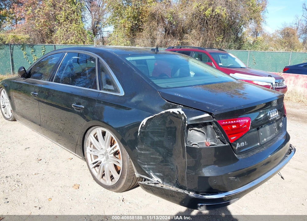 2013 AUDI A8 L 4.0T VIN: WAUR2AFD5DN031199