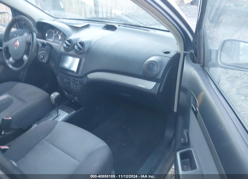 2009 CHEVROLET AVEO LT VIN: KL1TD66E89B344661