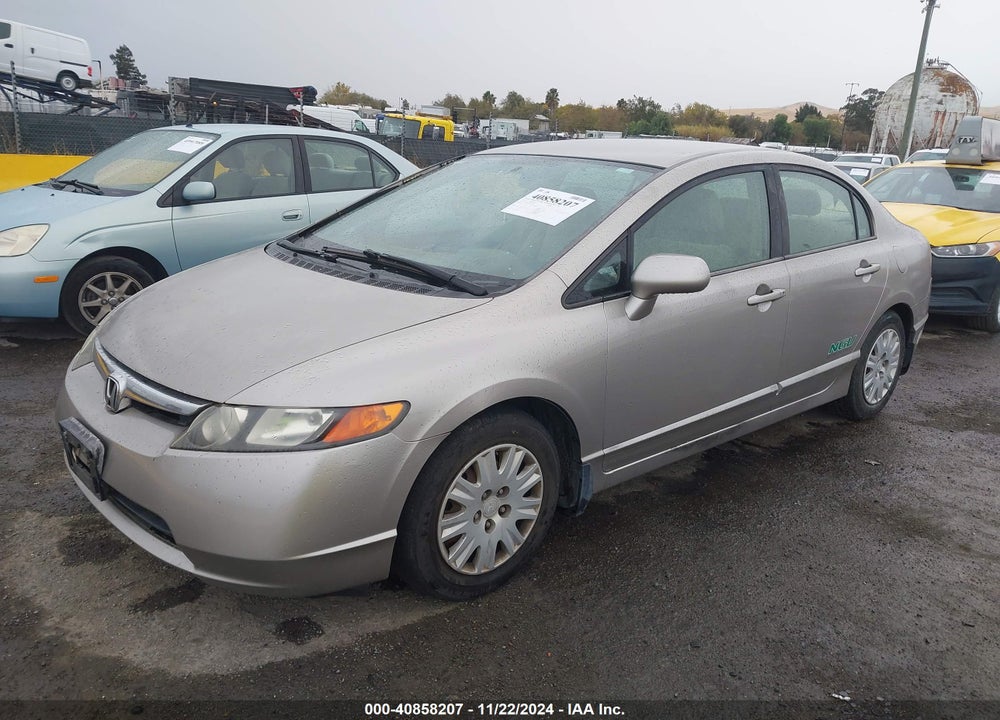2006 HONDA CIVIC GX VIN: 1HGFA46586L000032